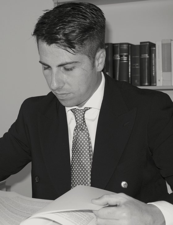Avv. Gerardo Di Maria at his office in Salerno